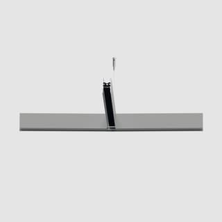 Artemide A.24 - Suspension Sharping Emission - T Joint - 62° - 4000K - Brushed Silver — AQ13115