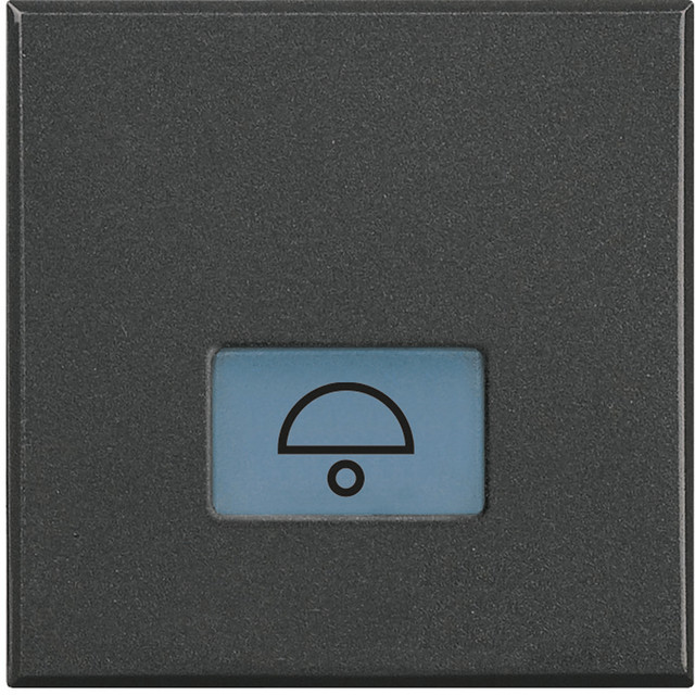 BTicino Screen-printed key 'ringtone' with Light - 2 modules — HS4921/2LD