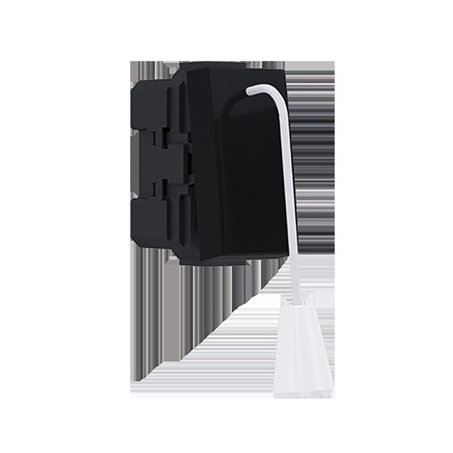 ACA Lighting MODYS PUSH BUTTON SWITCH WITH CORD MATT BLACK 1 M. 1P 10A 250VAC IP20 — 10101312294