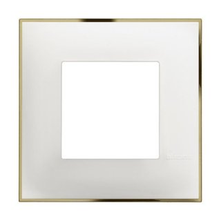 BTicino Cover plate - 2 modules — R4802WD