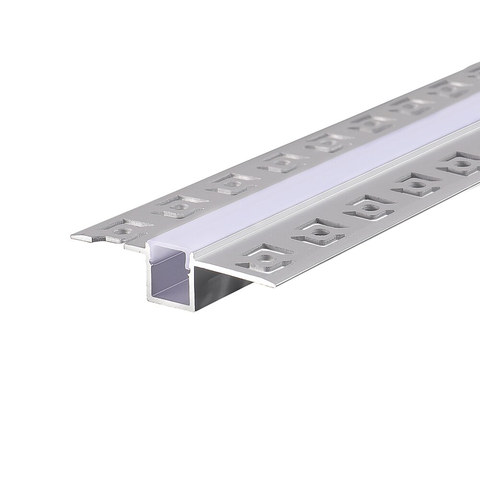 ACA Lighting JADE ALUMINIUM PROFILE TRIMLESS WITH OPAL DIFFUSER 2m/pc — manufacturer representative image