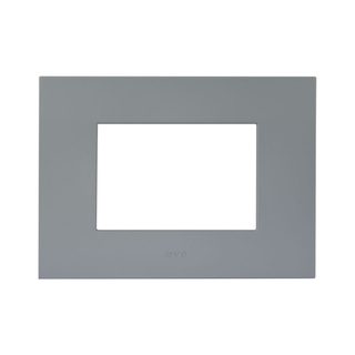 AVE SMART EASY S44 TECHNOPOLYMER PLATE, GREY COLOUR – MATT FINISH – 3 MOD. — 44PSME3GO