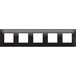 BTicino Cover plate - 2+2+2+2+2 horizontal/vertical installation modules — R4802M5BC