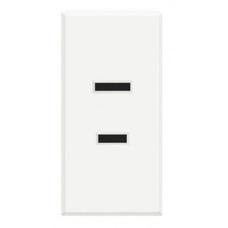 BTicino Socket 2P 15A 127/250 Vac - american standard — HD4127