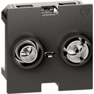 BTicino TV-RD socket for cable operator — K4211M2C