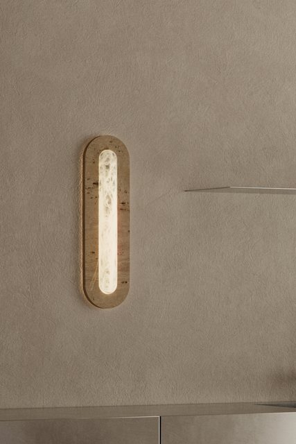 United Alabaster CAPSA WS — alabaster wall luminaire