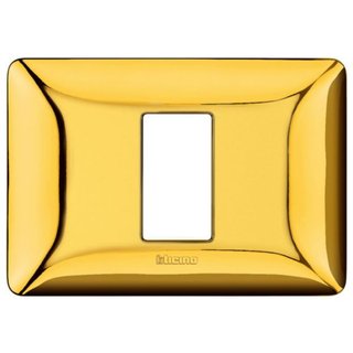 BTicino Cover plate 1 module — AM4803M1GOR