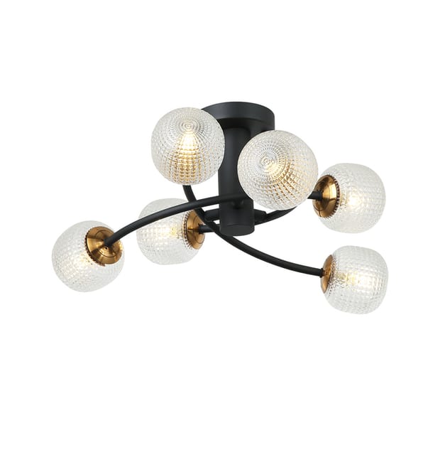 Viokef 6/Lights Ceiling Lamp Ifigenia — 4239500