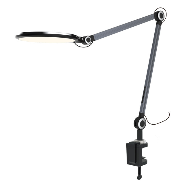 ACA Lighting DESK LAMP BLACK ABS LED SMD 9W 500LM CCT 3000K-4000K-6000K IP20 — BL1293DBK