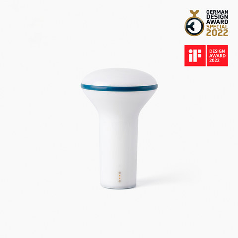 Faro Barcelona BUDDY portable lamp blue — manufacturer representative image
