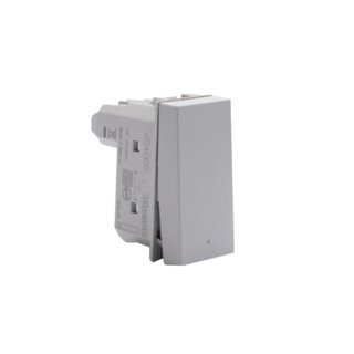 BTicino Rocker pushbutton. 1P NO 10 A - 250 Va.c. - lightable — JG4005