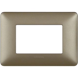 BTicino Cover plate 3 modules — AM4803MTA
