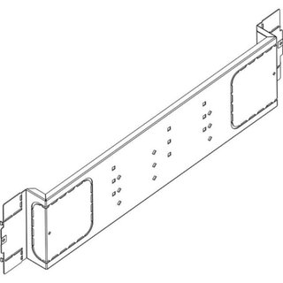 BTicino Fixing plate for M160-250E fixed version horizontal for LDX800, MDX800 and HDX — 9741P/02