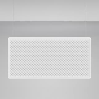 Artemide Eggboard Baffle - 1600x800 - Suspension/Ceiling - No Light - White Cream — AZ30021