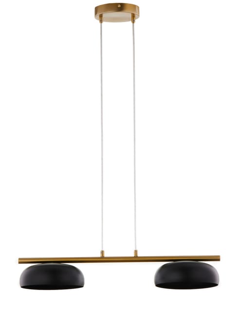 Sigma Pendant lamp OLAF 2 gold/black 41690