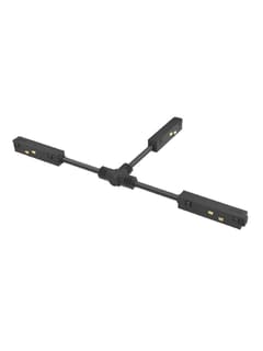 Zambelis 20112 'T'' FLEX CONNECTOR FOR MAGNETIC TRACKS, BLACK