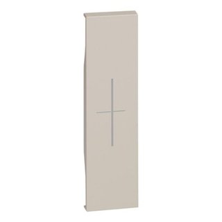 BTicino Lightable cover, 1 module - STOP symbol for item K4652M2, K4652M3 and K4672M2S. — KM06MH