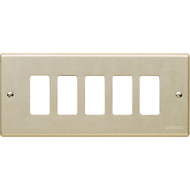 BTicino Cover plate 5 modules — 505/5