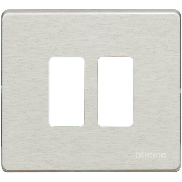 BTicino Cover plate 1 module — 500/2/AL