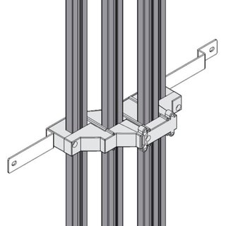 BTicino Busbar ladder insulator (bottom/head) for external compartment for MAS800-4000 — TI400SFE