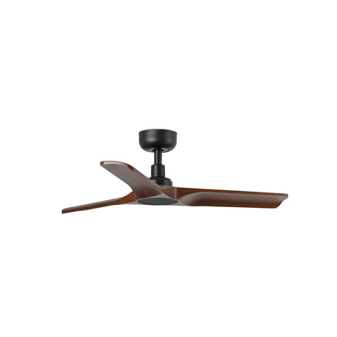 Faro Barcelona HEYWOOD S Ceiling fan black/walnut — manufacturer representative image