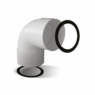 AVE 90oVERTICAL BEND POLYET. d75/63mm — VNXI63CRV