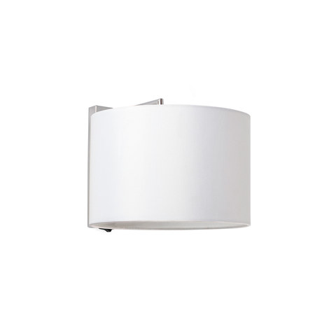 Faro Barcelona SAHARA Chrome/white wall lamp — manufacturer representative image