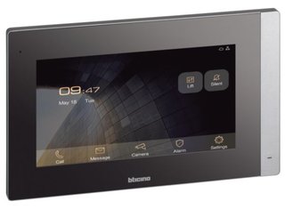 BTicino 7" touch display video indoor unit — 373004