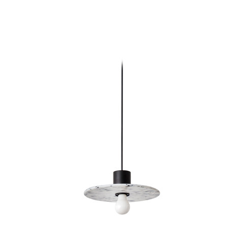 Faro Barcelona CONFETTI 300 pendant lamp recycled marmoreal ø30cm — manufacturer representative image