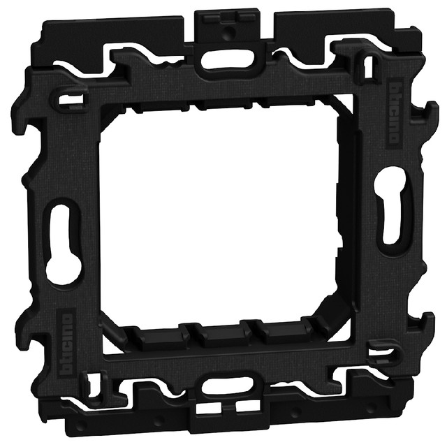 BTicino Supporting frame 57/71 mm 2 modules - for screws (not supplied) — Y4702B