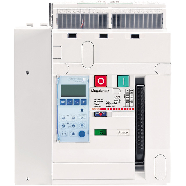 BTicino Fixed version air circuit breaker 4P - In= 630A - Icu= 42kA - Frame 1 — T804B630