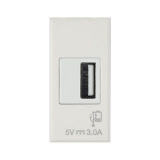AVE USB A POWER SUPPLY 3A WHITEK 1M — 446082USB3A