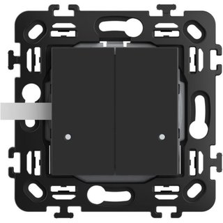 BTicino Wireless Light switch. It is equipped with two buttons to control two different connected devices — RG4003DCW