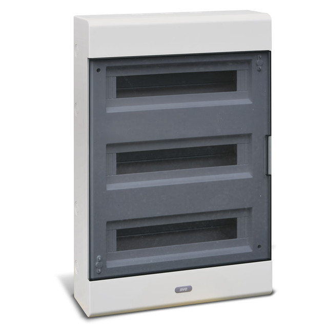 AVE IP40 WALL MOUNTED ENCLOS. 36 DIN M — Q4036N