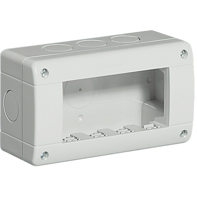 BTicino Box IP40 (base + Cover) - for 4 modules — 24404