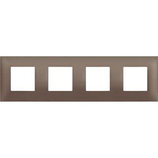 BTicino Cover plate - 2+2+2+2 horizontal/vertical installation modules — R4802M4TF
