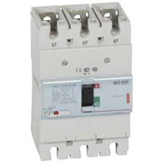 BTicino MP2 250F - Mccb 3P for motor protection - In= 100A - Icu= 36kA - Ii= 1000-1600A — T7MP23F100