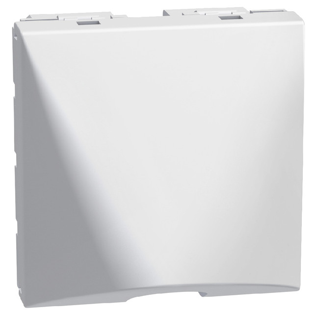 BTicino Simple output diameter 9.5 mm - 2 modules - white — YW4953M2