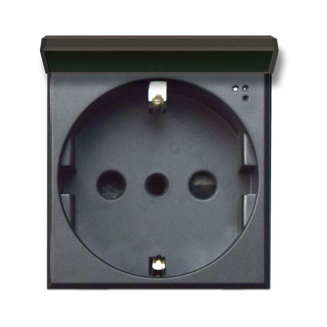 AVE SCHUKO SOCK. P30 16A+COVER TEKLA 2M — 445090TSS