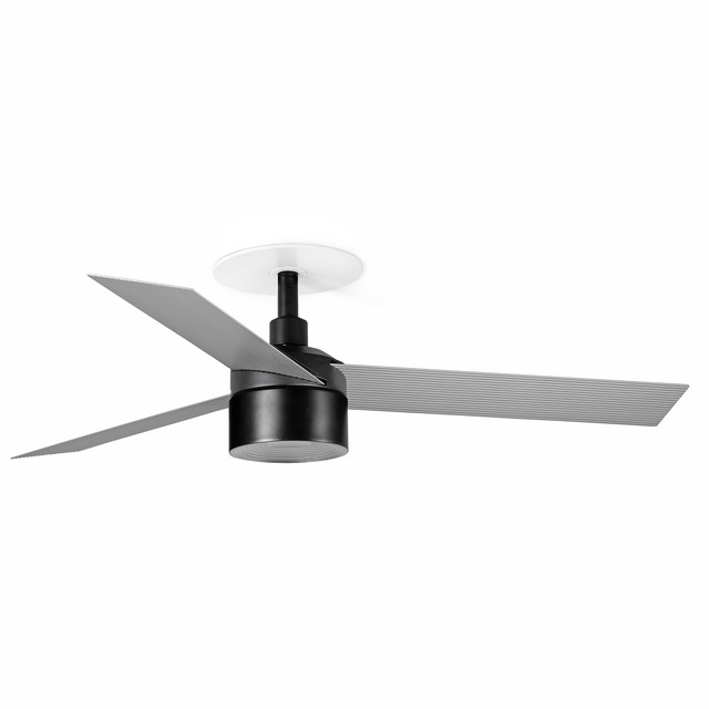 Faro Barcelona CRUISER RECESSED TEK S Black/aluminium fan 4000K — 34285R3C — manufacturer representative image