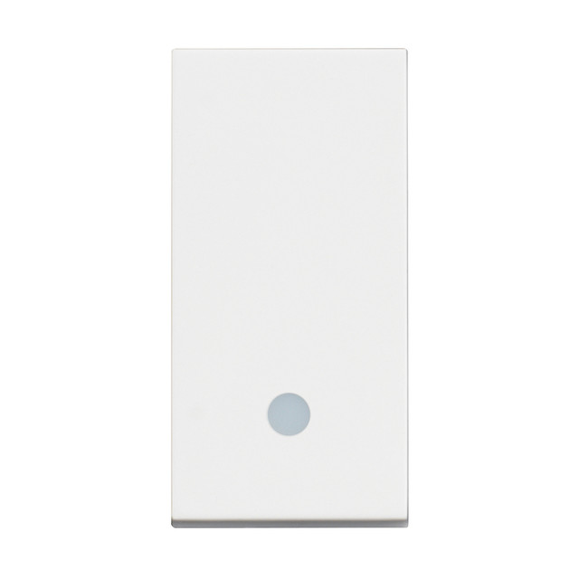 BTicino One-way switch 1P 10 AX - 250 Vac - lightable — RW4001L