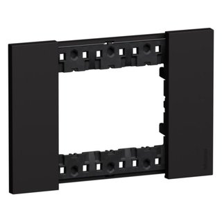 BTicino 3 modules Living Now plate — KA4803KG