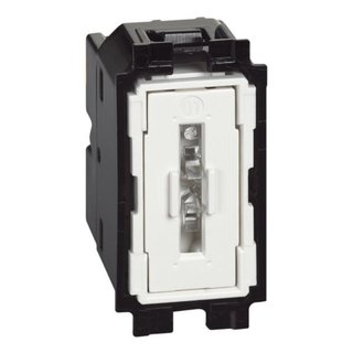 BTicino 10 A 250 Vac opening pushbutton 1 P (NO) and 1 P (NC) — K4034