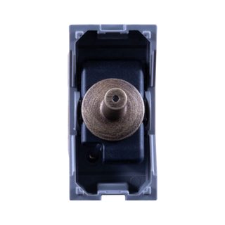 AVE TOGGLE 2-WAY SWITCH, NEW STYLE S44 SERIES, ANTIQUED BRONZE COLOUR – 1P 10AX 250V – LIGHTABLE – 1 MOD. — 444002BAN