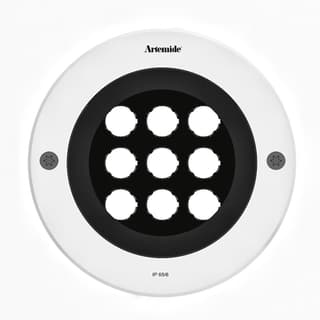 Artemide Ego 220 downlight Round EL 3000K Aluminium IK10 — T4087ELPTW00