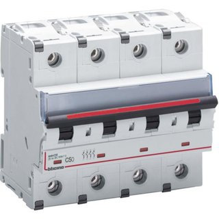 BTicino BTDIN250 - 4P Mcb curve C - In= 50A - Icu= 25kA — FV84C50