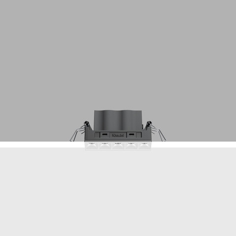 iGuzzini EJ89 — Linear miniaturised recessed luminaire with 5 optical elements for LED lamps - fixed optic — manufacturer representative image