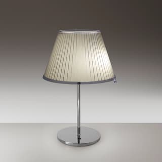 Artemide Choose Table - Parchment/Chrome — 1128120A