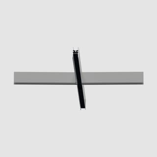 Artemide A.24 - Ceiling Sharping Emission - X Joint - 62° - 2700K - Brushed Silver — AQ01115