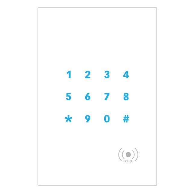 Blumotix Doory Plus - Numeric Keypad with RFID reader for Access Control cover — Doory Plus - Numeric Keypad with RFID reader for Access Control — BX-F-R12VWSRF